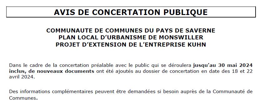 20240430_Avis_concertation_ documents supplémentaires_DP_MEC_Kuhn