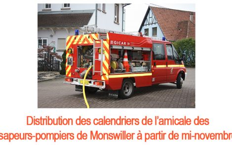 Distribution des calendriers