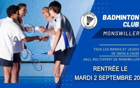 Rentrée du Badminton club Monswiller