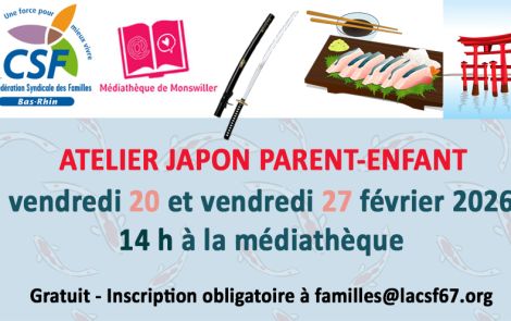 Atelier Japon parent-enfant