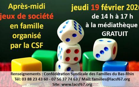 Jeux de société en famille