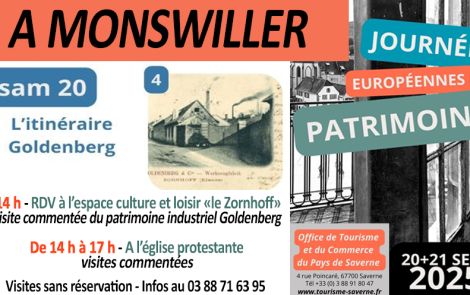 Journées du patrimoine à Monswiller
