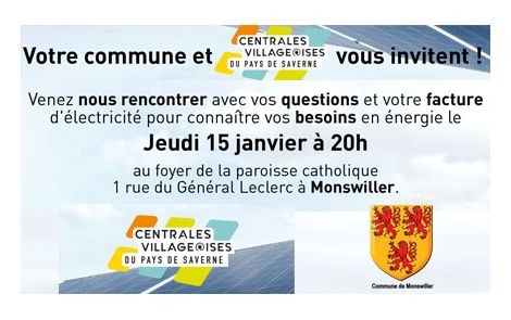 Rencontre avec Centrales Villageoises du Pays de Saverne