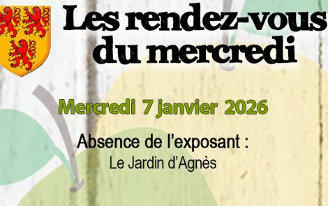 Les rendez-vous du mercredi