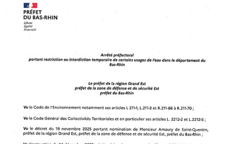 Alerte sècheresse