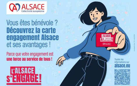 Carte Engagement Alsace : merci à nos bénévoles !