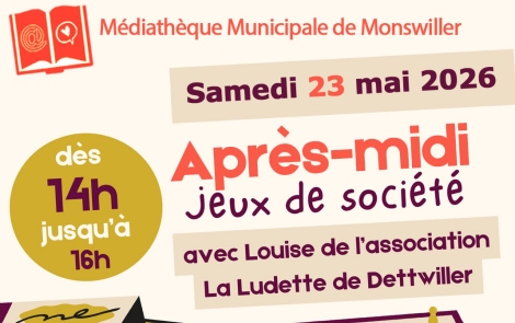 Après-midi jeux de société avec la Ludette