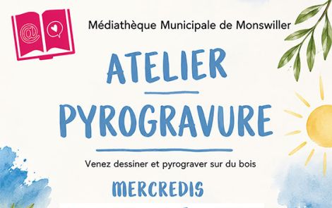 Atelier pyrogravure